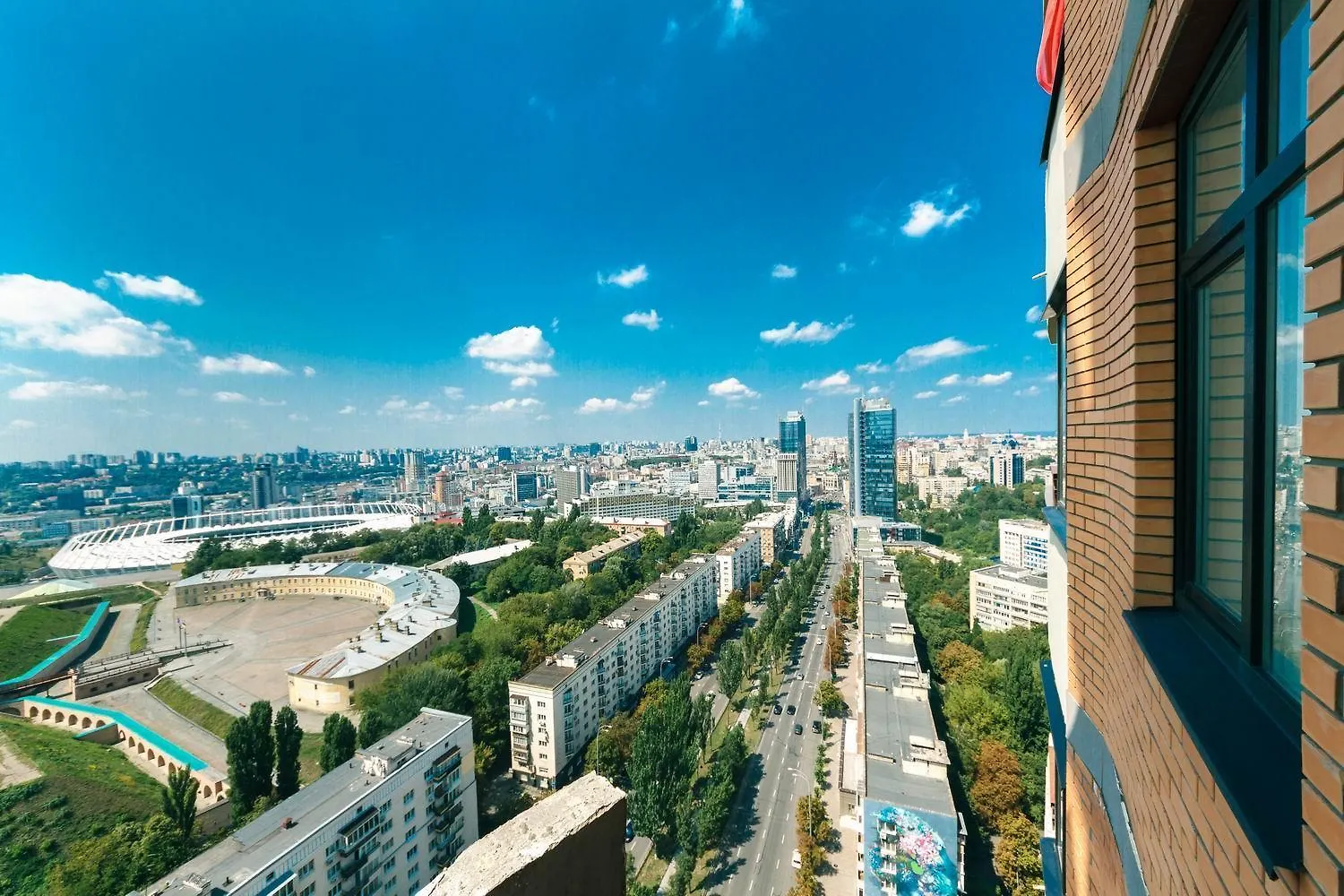 Видова Біля Хрещатика Палац Спорту Διαμέρισμα